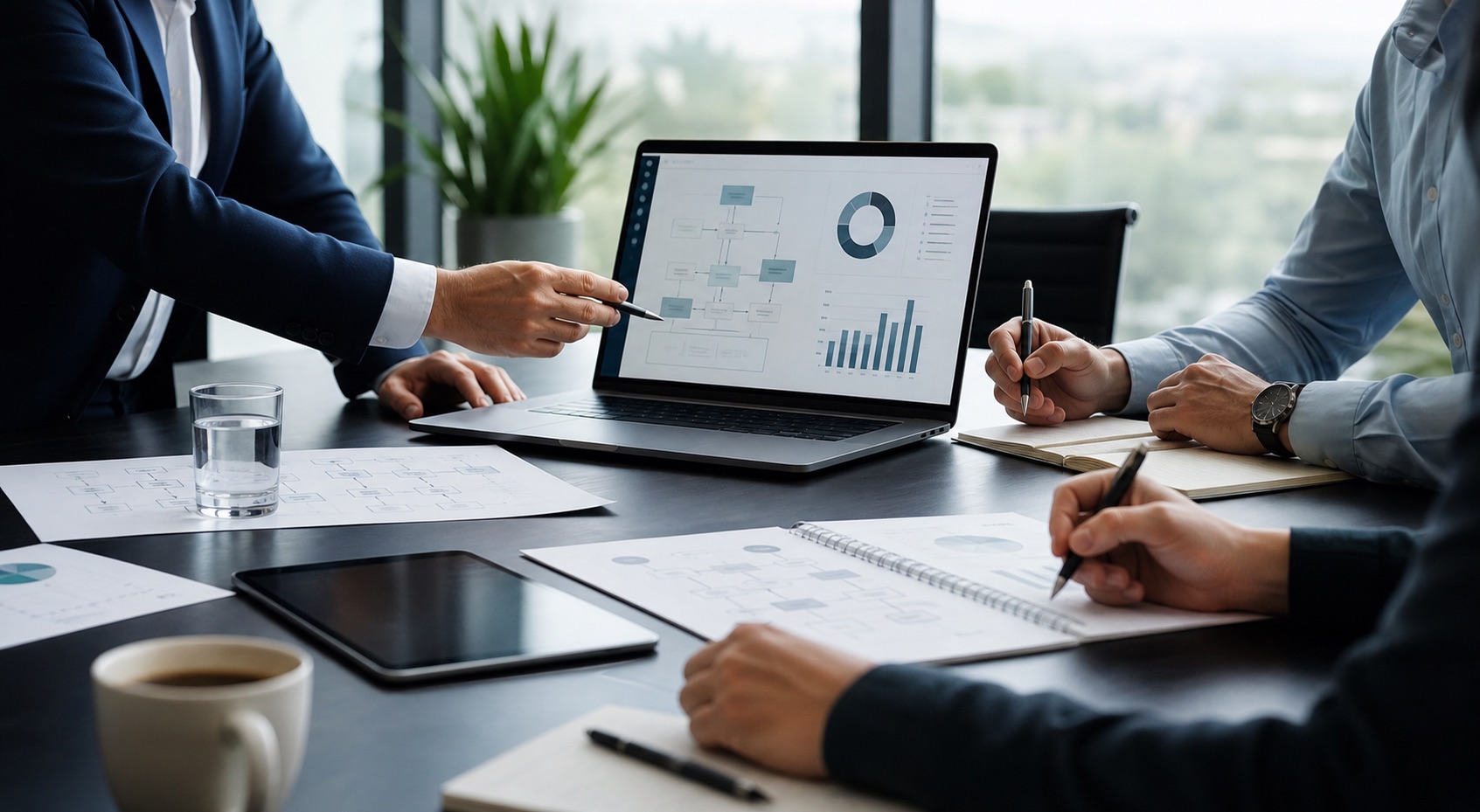 Ondernemersoverleg rond software, processen en bedrijfsdata